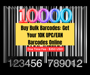 Buy Bulk Barcodes | 10000 UPC/EAN Barcodes