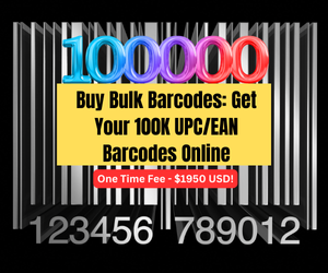 Buy Bulk Barcodes | 100000 UPC/EAN Barcodes